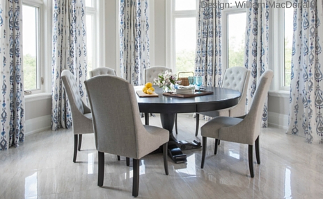 Tiled Dining Room Tiled Dining Room